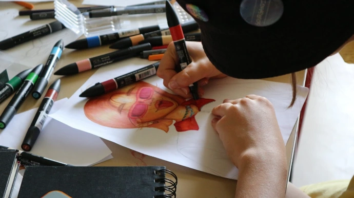 On s applique au Manga