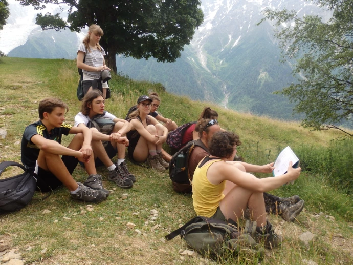 Une randonnée entre ados